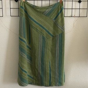 Linen skirt - vintage white stag Ace & Jig - like